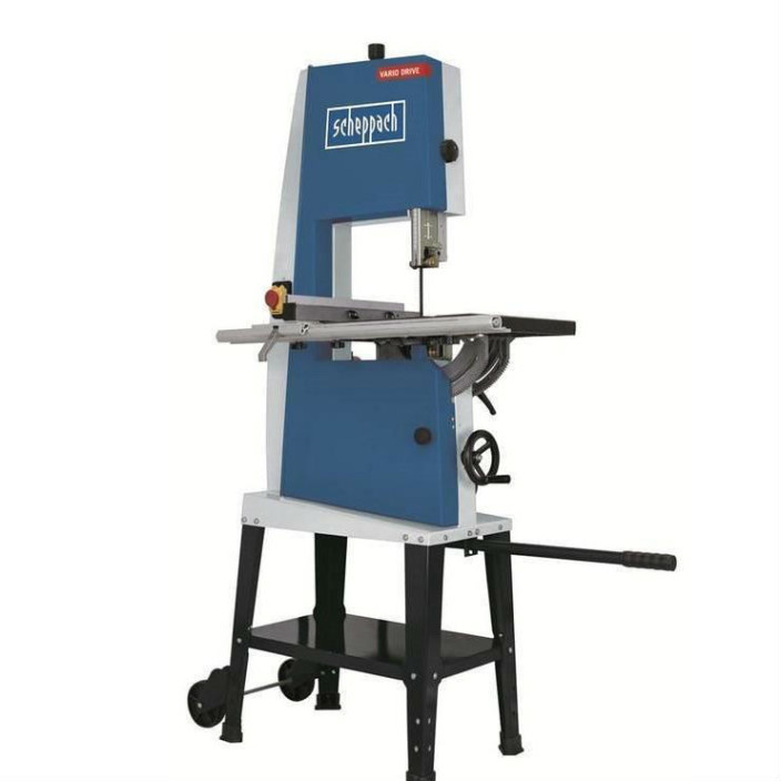 Πριονοκορδέλα ξύλου επαγγελματική 800W Scheppach Vario Drive με βάση (BASA3)