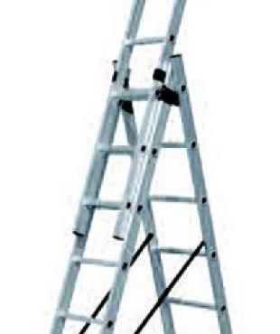 BULLE ΣΚΑΛΑ ΑΛΟΥΜΙΝΙΟΥ SSS10 ΤΡΙΠΛΗ ΕΠΕΚΤΕΙΝΟΜΕΝΗ ΜΕ 30 ΣΚΑΛΙΑ 631125