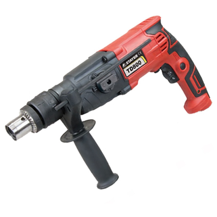 Stayer TD 800K Κρουστικό Δράπανο και Περιστροφικό Πιστολέτο 2.5J