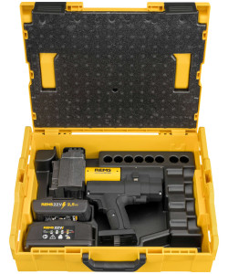 REMS Ax-Press 30 22V Basic-Pack L-Boxx, Αξονική Πρέσα Μπαταρίας,  573036