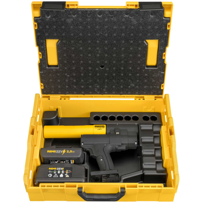 REMS Ax-Press 25 L 22V ACC Basic-Pack, Αξονική Πρέσα Μπαταρίας, 573041 REMS Ax-Press 25 L 22V ACC Basic-Pack, Αξονική Πρέσα Μπαταρίας, 573041