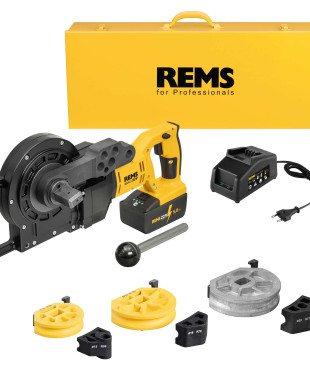 REMS Akku-Curvo 22 V Σετ 15-18-22 – Κάμψη σωλήνων χωρίς πτυχώσεις έως Ø 40 mm, 180°. 580051+ΔΩΡΟ