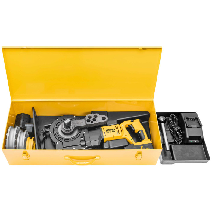 REMS Akku-Curvo 22 V Σετ 15-22-28 – Κάμψη σωλήνων χωρίς πτυχώσεις έως Ø 40 mm, 180°. 580059 + ΔΩΡΟ