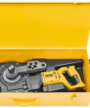REMS Akku-Curvo 22 V Σετ\P 15-18-22-28 – Κάμψη σωλήνων χωρίς πτυχώσεις έως Ø 40 mm, 180°. 580092+ΔΩΡΟ