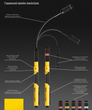 REMS DETECT GS4 SET F Ηλ. Ανιχνευτής Διαρροών Έυφλεκτων Αερίων 611095