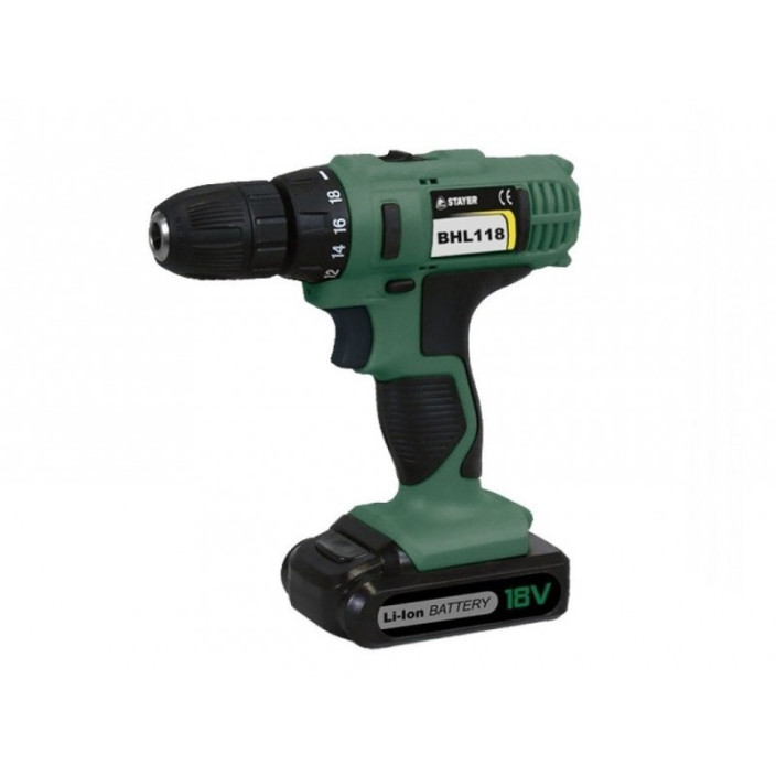 Κρουστικό Δραπανοκατσάβιδο 18V BHL 118 PK  STAYER (BHL118PK)