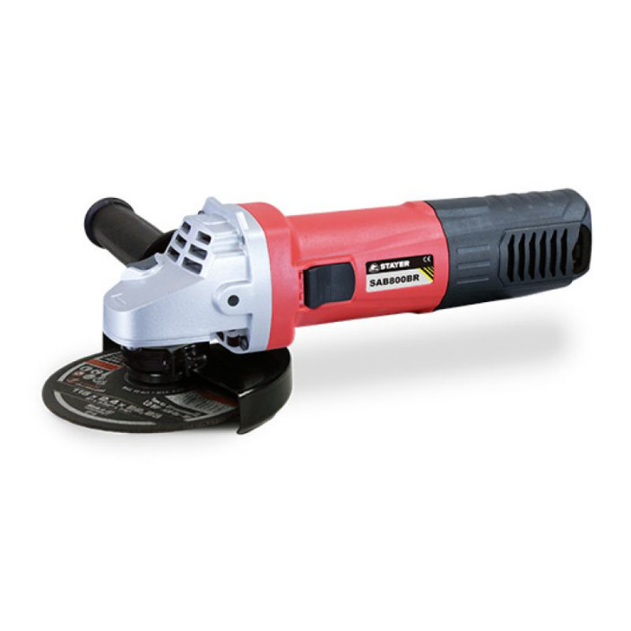 Γωνιακός Τροχός Ρεύματος 800W SAB 800 BR CR STAYER  (SAB800BR)