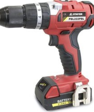  Κρουστικό Δραπανοκατσάβιδο 18V 14,4V STAYER PBL222PK (PBL222PK)