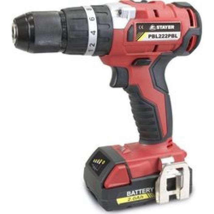  Κρουστικό Δραπανοκατσάβιδο 18V 14,4V STAYER PBL222PK (PBL222PK)