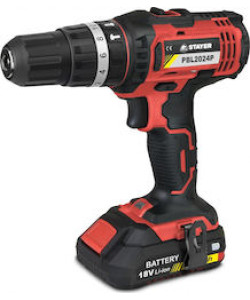 Κρουστικό Δραπανοκατσάβιδο 18V PBL 2024 PK STAYER (PBL2024PK)