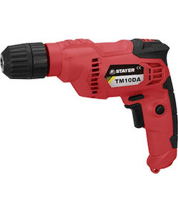 Περιστροφικό Δράπανο Ρεύματος 450W  TM 10 DA STAYER (TM10DA)