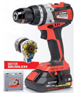 Κρουστικό Δραπανοκατσάβιδο Brushless 18V  PBL 2032 P BL STAYER (PBL2032PBL)