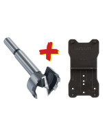 WOLFCRAFT - 8728000 Σετ Τρυπάνι Μεντεσέδων 35mm με Πινακίδα