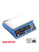 Ψηφιακή Επιτραπέζια Ζυγαριά έως 40kg Μπλε GeHOCK