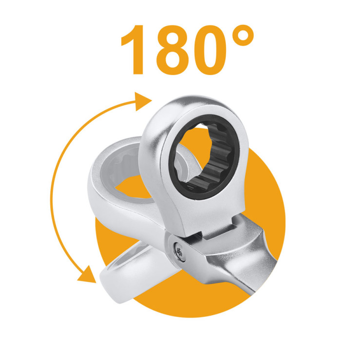 Σπαστά Γερμανοπολύγωνα Καστάνιας 8-19mm Σετ 8 τεμ.