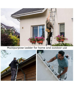 Τηλεσκοπική Σκάλα Αλουμινίου 11 Σκαλιών GeHOCK