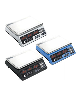 Ψηφιακή Επιτραπέζια Ζυγαριά έως 40kg Μπλε GeHOCK