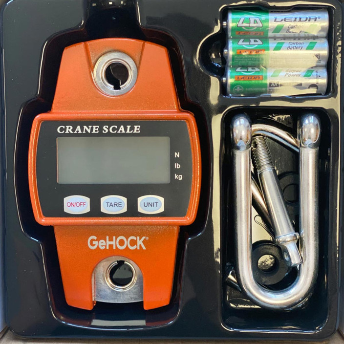 Ψηφιακή Κρεμαστή Ζυγαριά έως 300kg GeHOCK