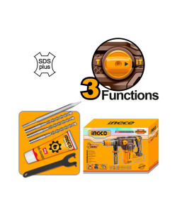 Πιστολέτο Περιστροφικό Κρουστικό Σκαπτικό Μπαταρίας 20V Li-Ion SOLO 4.5J Φ28mm