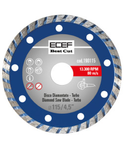 Δίσκος διαμαντέ Turbo Standard 125mm 190125