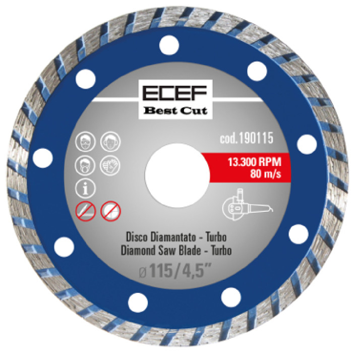 Δίσκος διαμαντέ Turbo Standard 230mm 190230 Δίσκος διαμαντέ Turbo Standard 230mm 190230