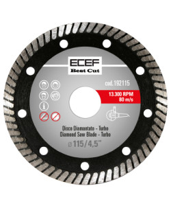 Δίσκος διαμαντέ Turbo Pro 115mm 192115