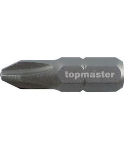 TOP MASTER Μύτη κατσαβιδιού με μέγεθος PH2 25mm συσκευασία 2τεμ. 338701 TOP MASTER Μύτη κατσαβιδιού με μέγεθος PH2 25mm συσκευασία 2τεμ. 338701