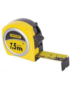 TOP MASTER Μετροταινία 7,5Μ*25ΜΜ με αυτόματη επαναφορά compact 260600 TOP MASTER Μετροταινία 7,5Μ*25ΜΜ με αυτόματη επαναφορά compact 260600