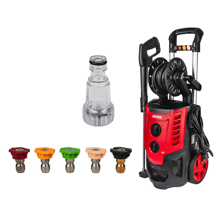 RAIDER Πλυστικό ρεύματος 2500W με πίεση 195bar RD-HPC14 072114 RAIDER Πλυστικό ρεύματος 2500W με πίεση 195bar RD-HPC14 072114