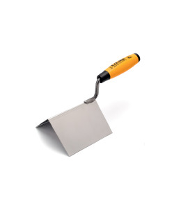 COME Μυστρί εξωτερικής γωνίας inox 110x75mm 324EX110