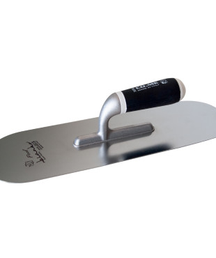 COME Σπάτουλα stucco veneziano bianko pool inox 400x120x0.6mm 383BI400