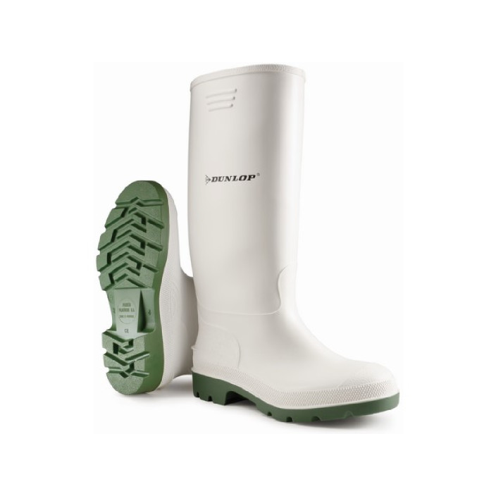 DUNLOP Μπότες γονάτου Pricemastor λευκές 380BV No46