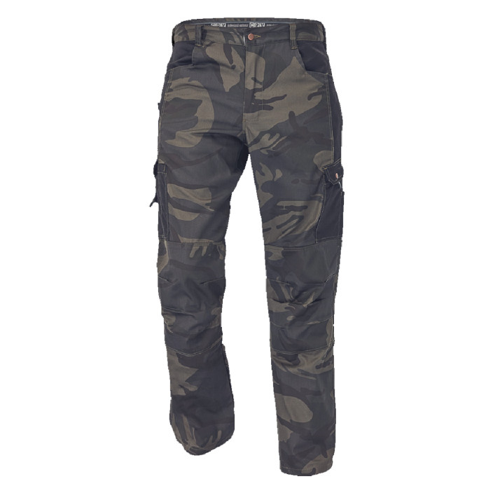 Παντελόνι εργασίας Crambe καμουφλάζ/παραλλαγής 65%poly-35%cott, 195 g/m² Νο.L