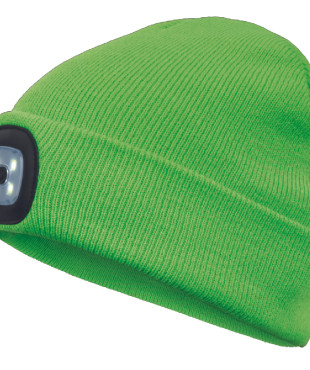 ΣΚΟΥΦΟΣ ΕΡΓΑΣΙΑΣ ΠΡΑΣΙΝΟΣ ΜΕ ΦΑΚΟ LED ΕΠΑΝΑΦΟΡΤΙΖΟΜΕΝΟ