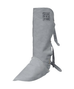 Γκέτες συγκόλλησης με ιμάντες στερέωσης γκρι (σετ 2τεμ.)