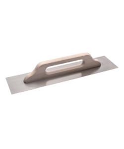 COME Σπάτουλα κόλλας χωρίς δόντι ξύλινη λαβή 600x140x0,6mm 3116000