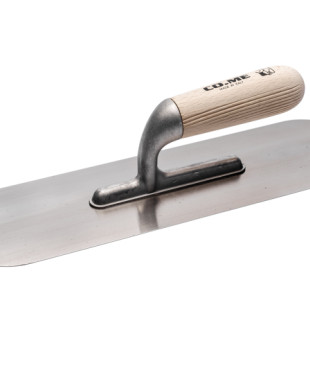 COME Σπάτουλα stucco pool ξύλινη λαβή 400x120x0.6mm 30840012