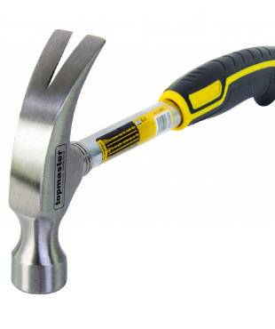 TOP MASTER Σφυρί δίχαλο εργονομική λαβή 450gr 249801