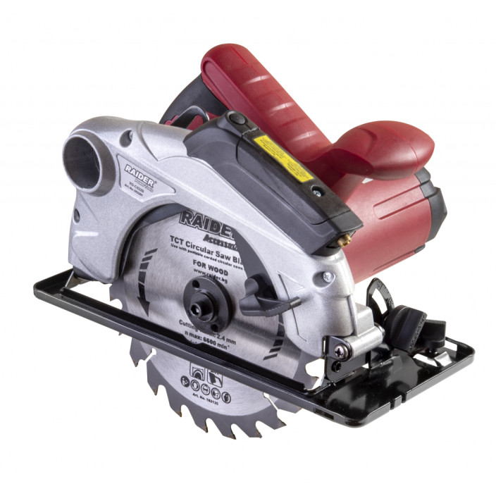 RAIDER Δισκοπρίονο 1500W με σύστημα αναρρόφησης RD-CS22B 052201
