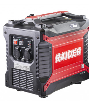 RAIDER Γεννήτρια βενζίνης τετράχρονη 2.5kVA INVERTER RD-GG10 090105