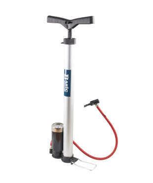 BASIC Τρομπά δαπέδου χειρός με μανόμετρο 332104