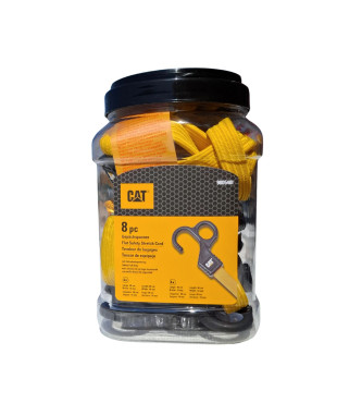 CAT Χταπόδι αποσκευών αυτοκινήτου 40&80cm κίτρινο σετ:8τεμ. 980540I