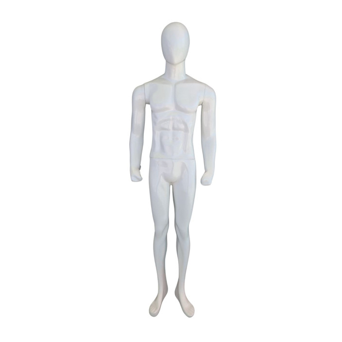 Κούκλα βιτρίνας λευκή