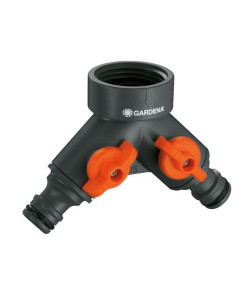 00938-20 Διπλή Παροχή Gardena Λοξή