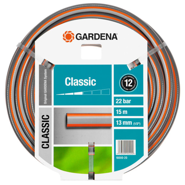 18000-20 Λάστιχο Gardena Classic 1/2"- 15m