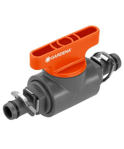 08358-29 Σύνδεσμος Gardena Micro-Drip 13 mm με Βάνα 08358-29 Σύνδεσμος Gardena Micro-Drip 13 mm με Βάνα