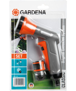 18312-34 Πιστόλι Νερού Σήτα Gardena - Σετ με Ταχυσύνδεσμο STOP