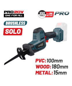 BORMANN Pro BBP5180 Σπαθόσεγα Brushless Μπαταρίας 20V, SOLO