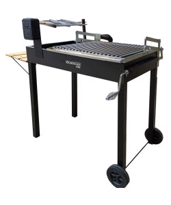 BORMANN Elite BBQ1980 Ψησταριά Ρυθμιζόμενη με Σούβλα Αντικριστού 55x41cm