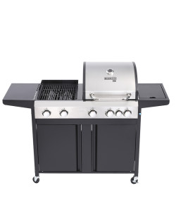 BORMANN Elite BBQ5060 Ψησταριά Υγραερίου 3 σε 1 Combo Grill